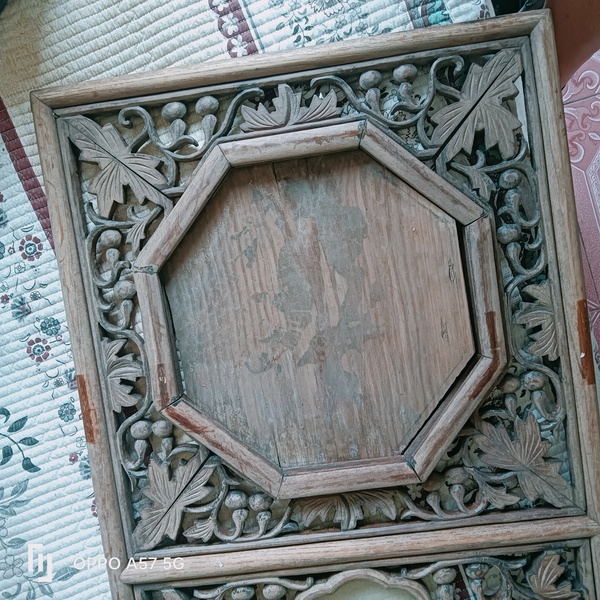古玩雜項木雕花板拍賣，當前價格2850元