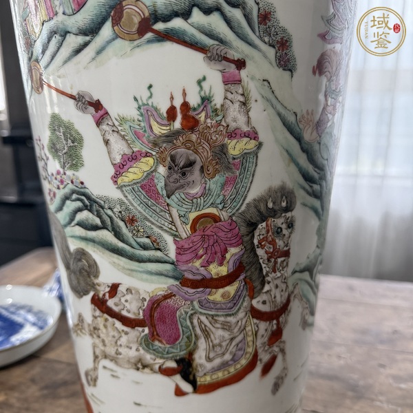 古玩陶瓷粉彩瓶真品鑒賞圖