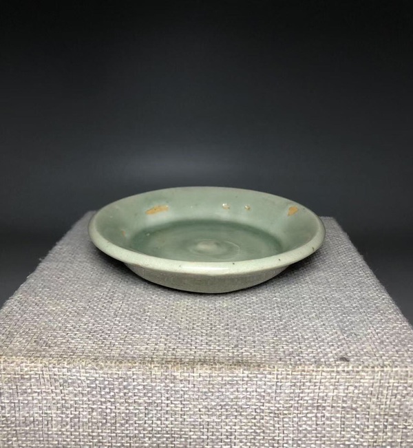 古玩轉賣（文房精品）龍泉青釉臥足洗（釉面如玉不錯收藏價值）拍賣，當前價格2500元
