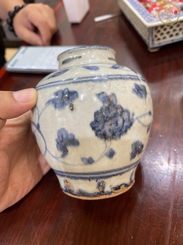 古玩青花罐真品鑒賞圖