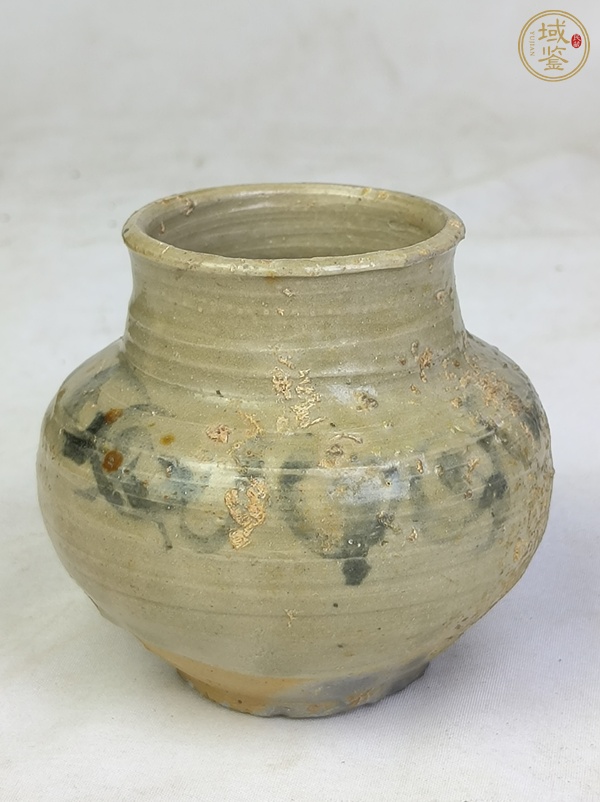 古玩陶瓷玉溪窯青花罐真品鑒賞圖