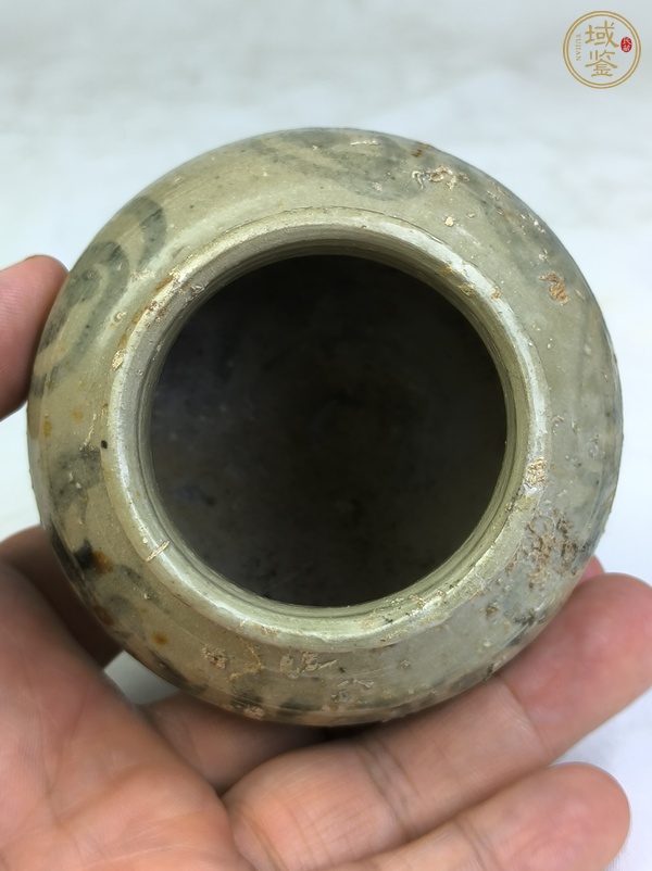 古玩陶瓷玉溪窯青花罐真品鑒賞圖