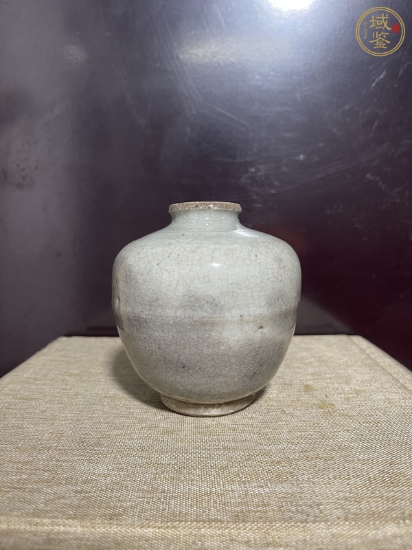 古玩陶瓷龍泉青瓷蘋果尊真品鑒賞圖