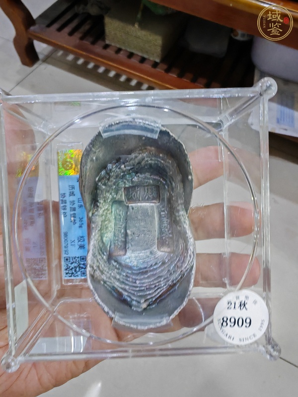古玩錢幣山東十兩 歷城真品鑒賞圖