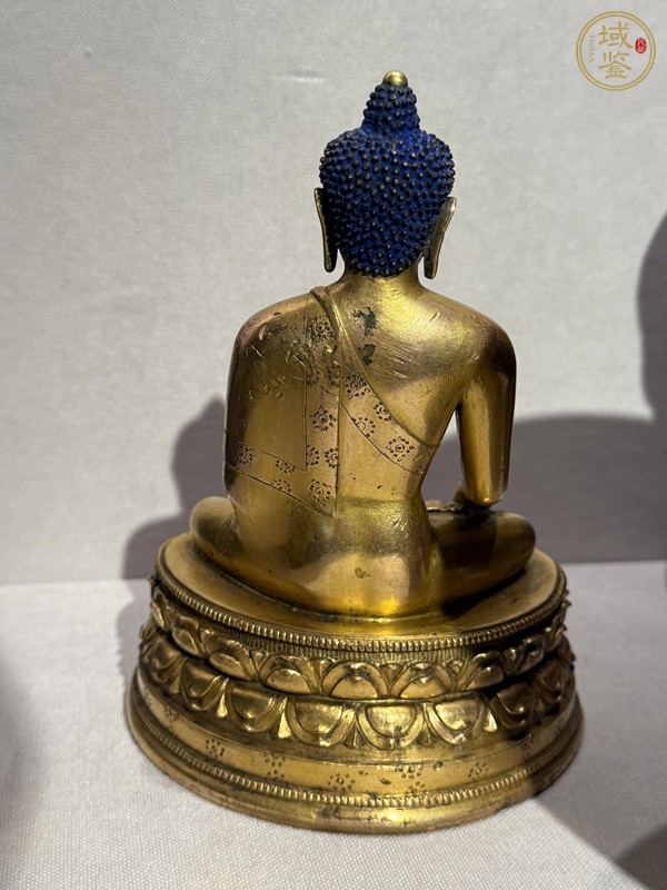 古玩銅器寶生佛真品鑒賞圖