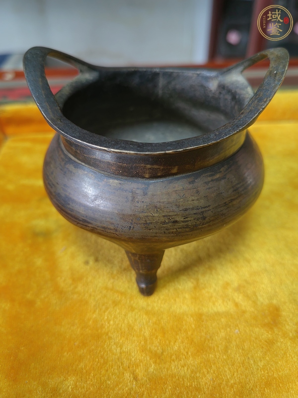 古玩銅器銅爐真品鑒賞圖