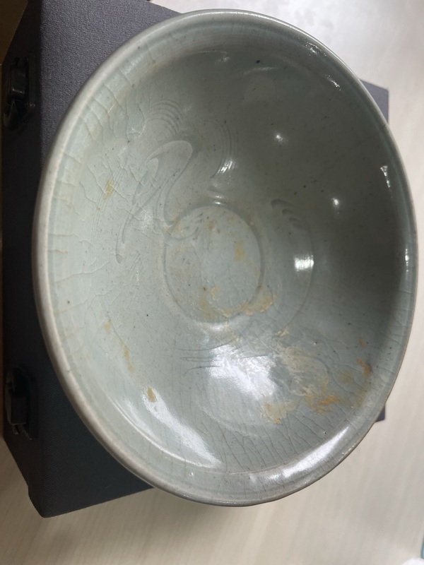 古玩陶瓷南宋影青蓮瓣紋碗拍賣，當(dāng)前價(jià)格35000元