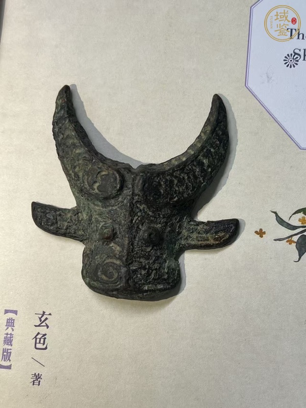 古玩銅器漢代雙耳銅瓶真品鑒賞圖
