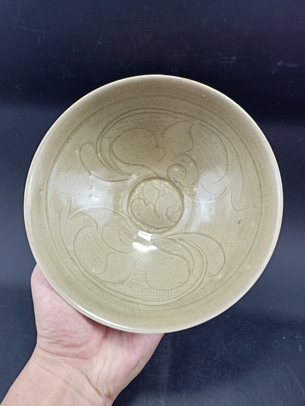 古玩轉賣【館藏級精品】宋代 珠光青瓷斗笠碗【升值空間大】【頂級釉水】拍賣,當前價格2023元