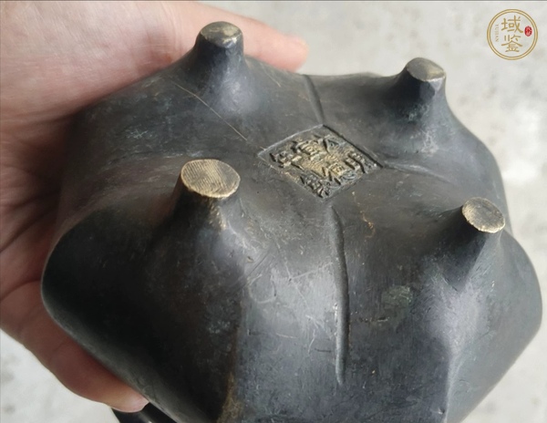 古玩銅器銅爐真品鑒賞圖