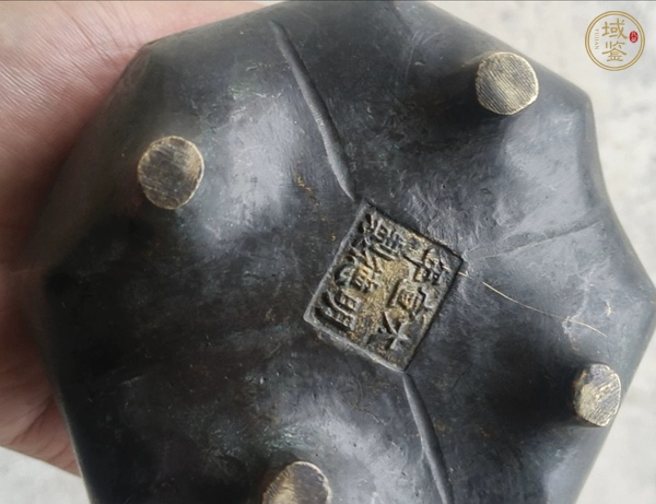 古玩銅器銅爐真品鑒賞圖