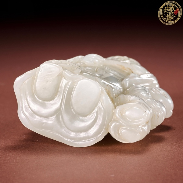 古玩玉器和田玉雕“壽星”擺件真品鑒賞圖