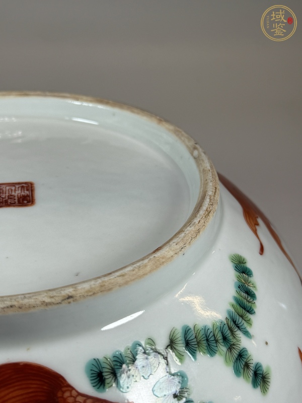 古玩陶瓷粉彩碗真品鑒賞圖