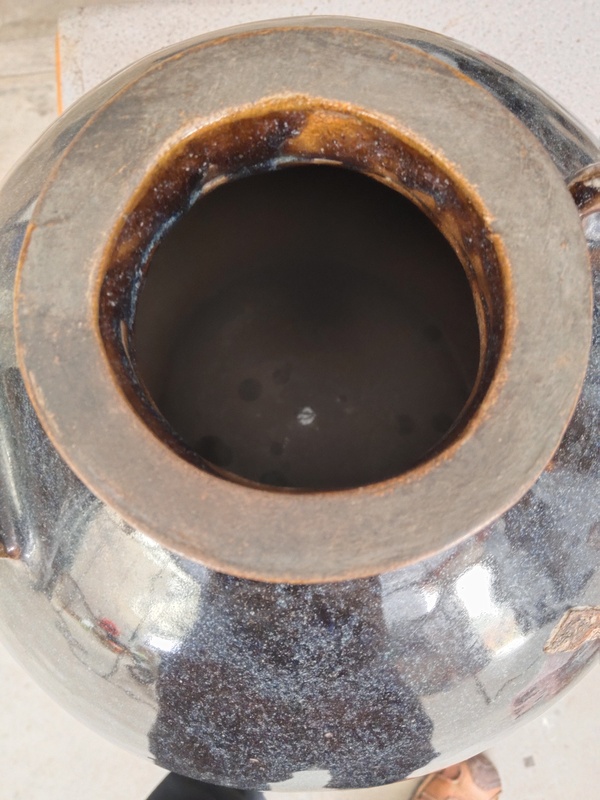 古玩轉賣紫砂鈞釉酒壺太大號不要錯過拍賣，當前價格0元