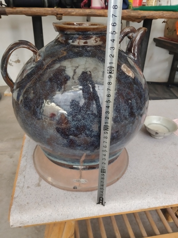古玩陶瓷紫砂鈞釉酒壺太大號不要錯過拍賣，當前價格4899元