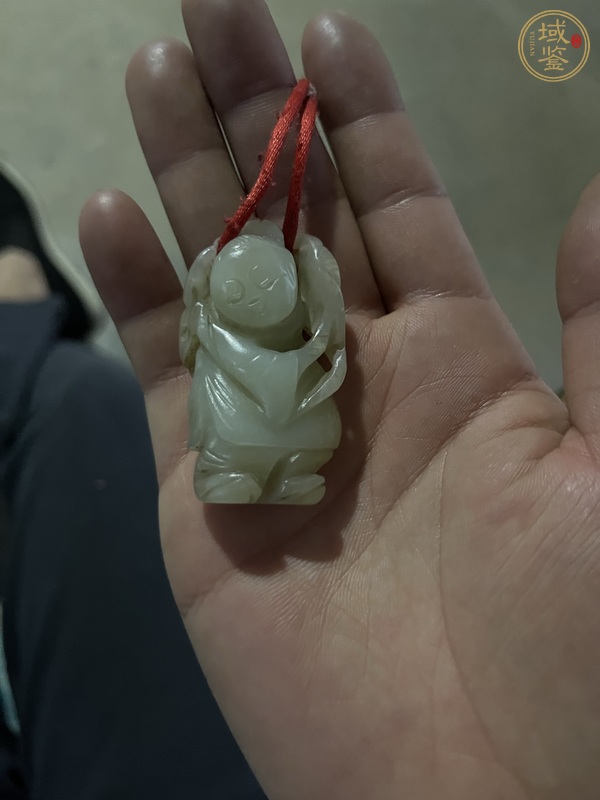 古玩玉器和田玉童子真品鑒賞圖