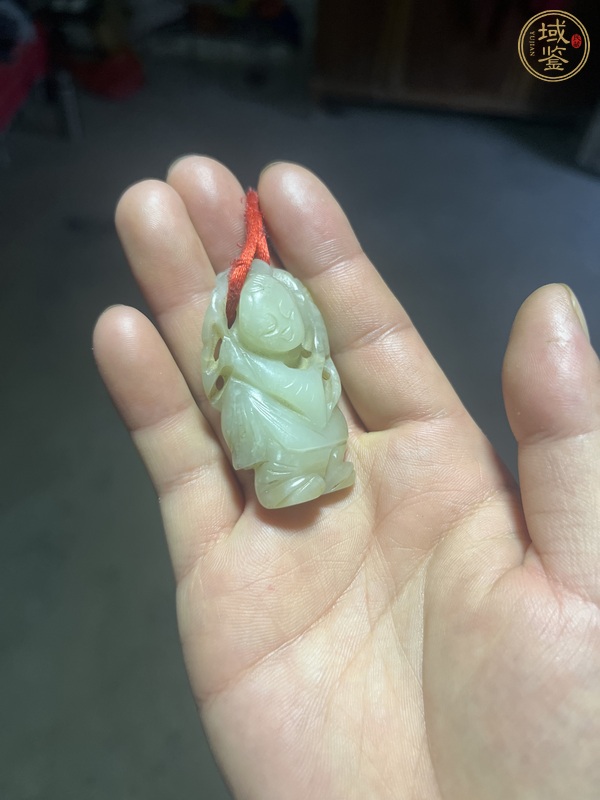 古玩玉器和田玉童子真品鑒賞圖