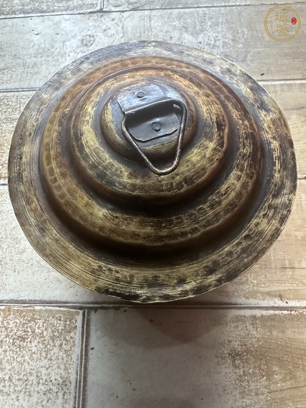 古玩銅罐真品鑒賞圖