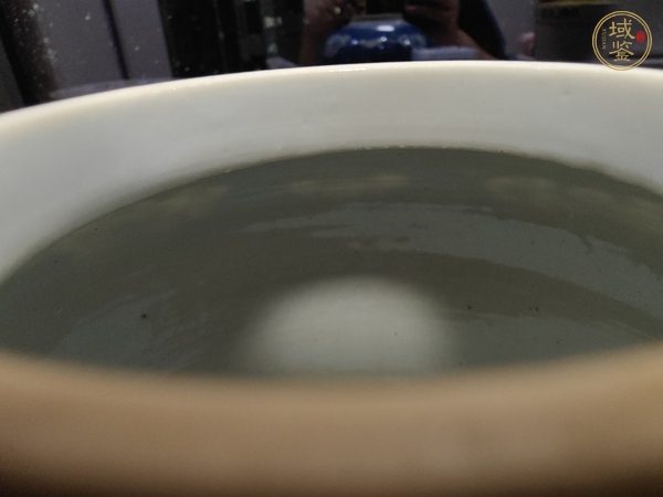 古玩陶瓷青花留白冰梅紋罐真品鑒賞圖