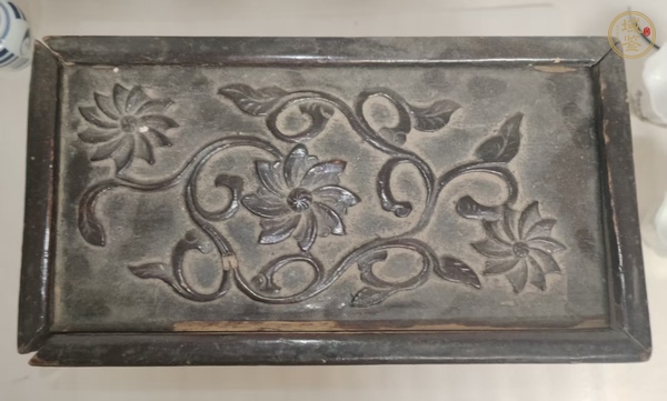 古玩雜項木雕花板真品鑒賞圖