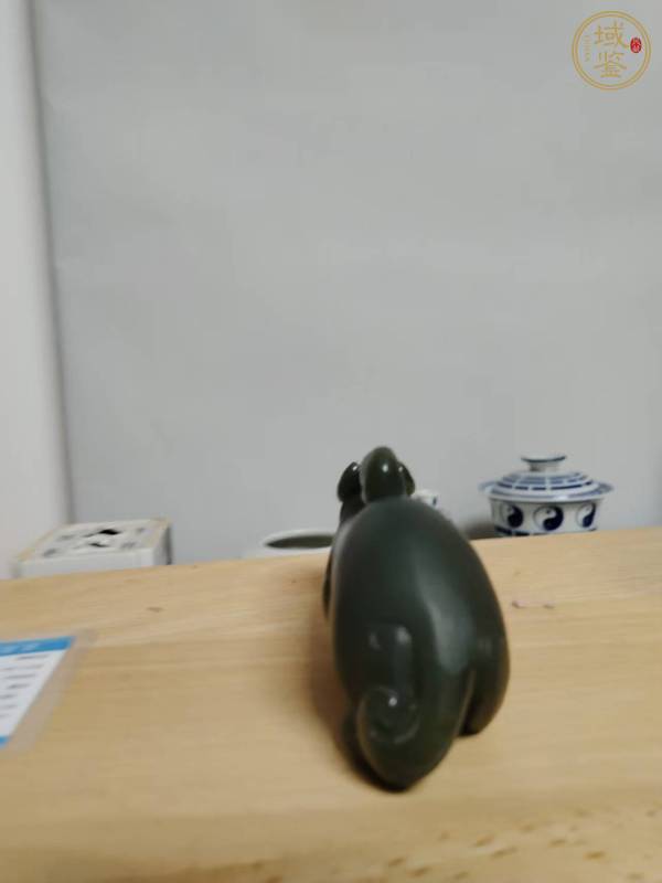 古玩玉器和田玉雕“貔貅”擺件真品鑒賞圖