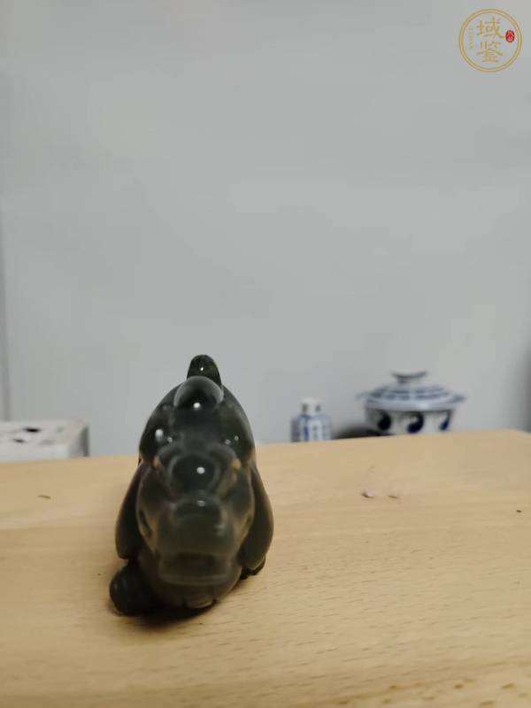 古玩玉器和田玉雕“貔貅”擺件真品鑒賞圖
