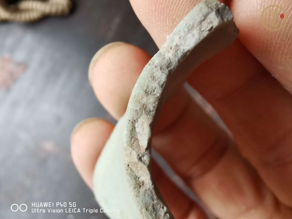 古玩陶瓷宋代青瓷標本真品鑒賞圖