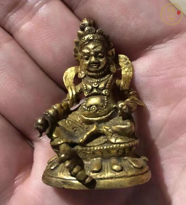 古玩銅器造像真品鑒賞圖