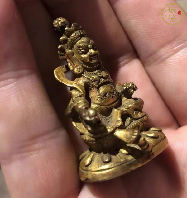 古玩銅器造像真品鑒賞圖