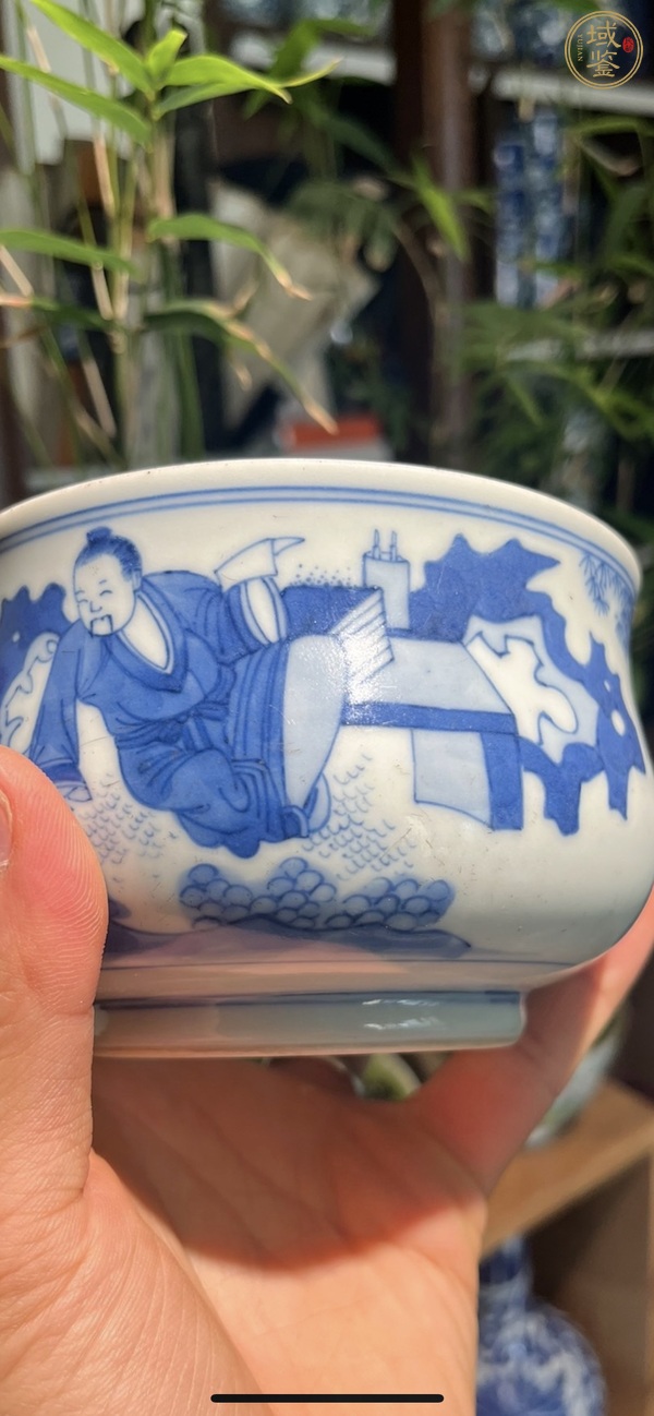 古玩青花爐真品鑒賞圖