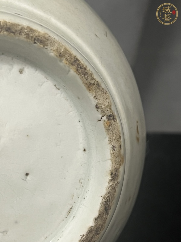 古玩陶瓷青花花卉紋瓶真品鑒賞圖