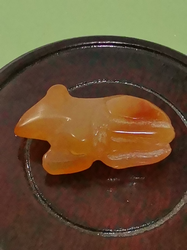 古玩玉器瑪瑙雕“老鼠”擺件拍賣，當(dāng)前價(jià)格200元