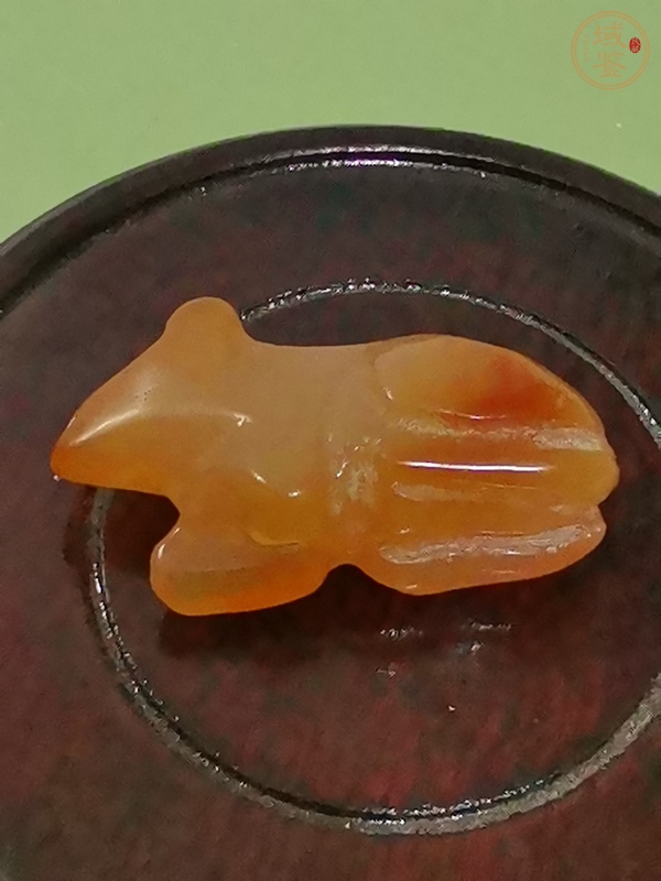 古玩玉器瑪瑙雕“老鼠”擺件真品鑒賞圖