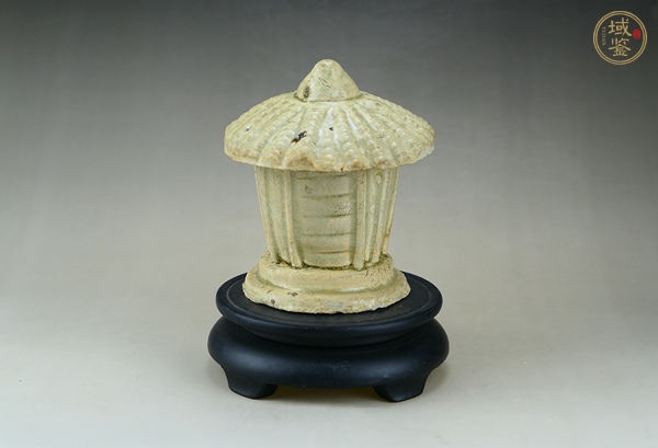 古玩青白釉塔式罐真品鑒賞圖