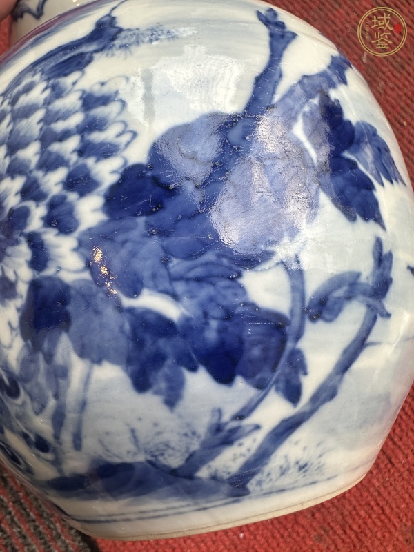古玩陶瓷晚清青花葫蘆瓶真品鑒賞圖