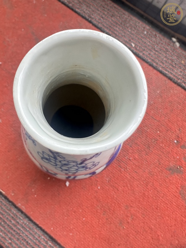 古玩陶瓷晚清青花葫蘆瓶真品鑒賞圖