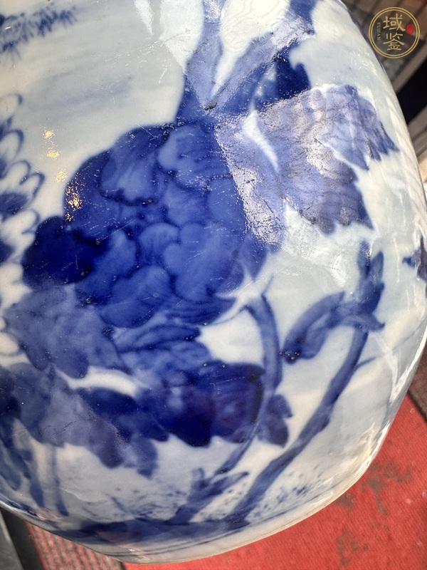 古玩陶瓷晚清青花葫蘆瓶真品鑒賞圖