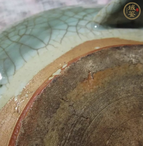 古玩陶瓷青瓷爐真品鑒賞圖