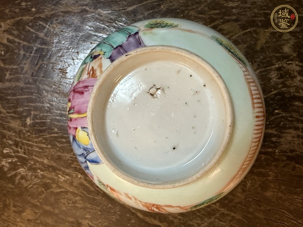 古玩陶瓷廣彩人物碗真品鑒賞圖
