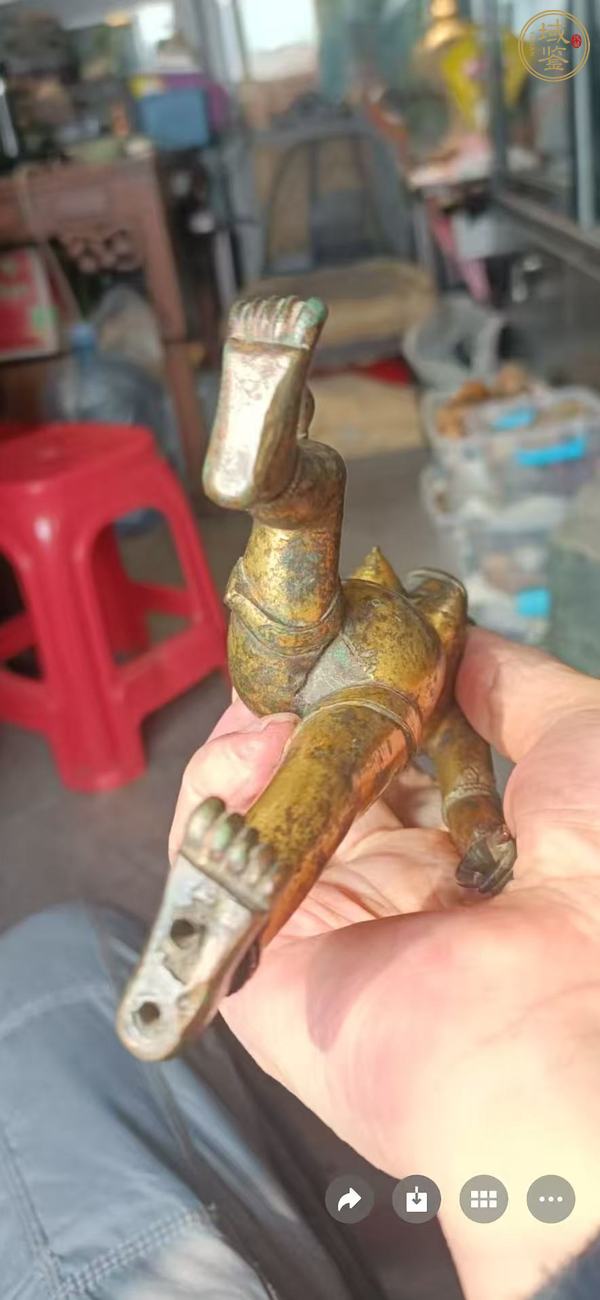 古玩銅器造像真品鑒賞圖