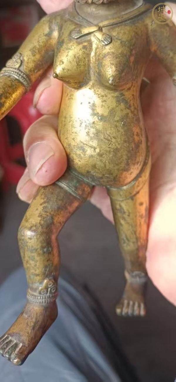 古玩銅器造像真品鑒賞圖