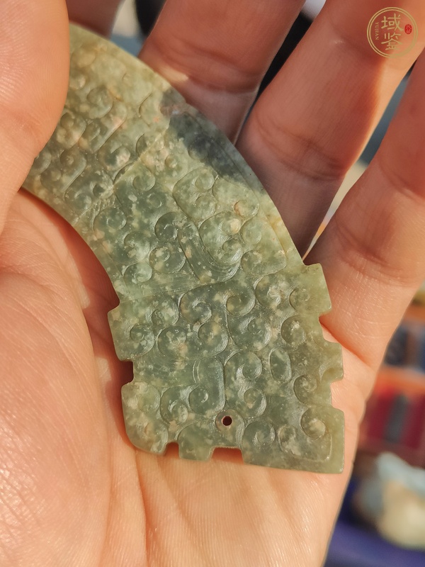 古玩玉器仿古玉璜真品鑒賞圖