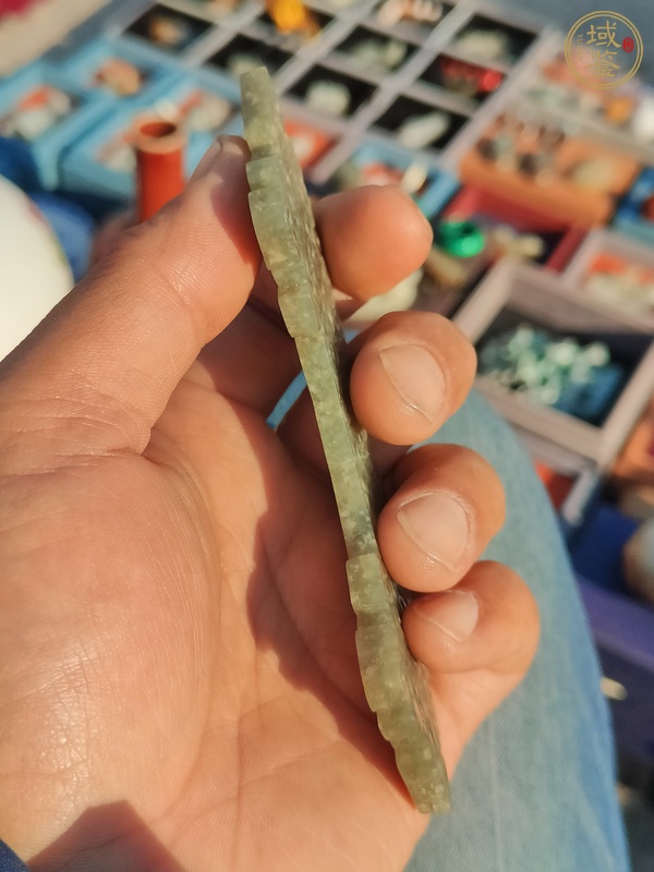 古玩玉器仿古玉璜真品鑒賞圖