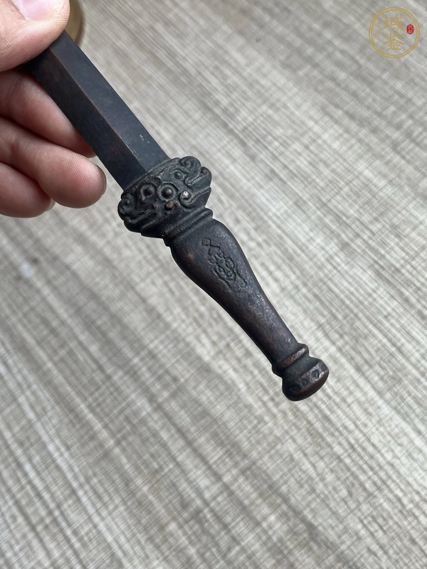古玩銅器匕首真品鑒賞圖