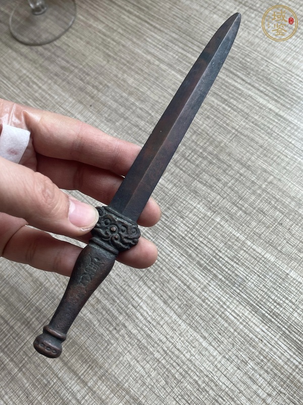 古玩銅器匕首真品鑒賞圖