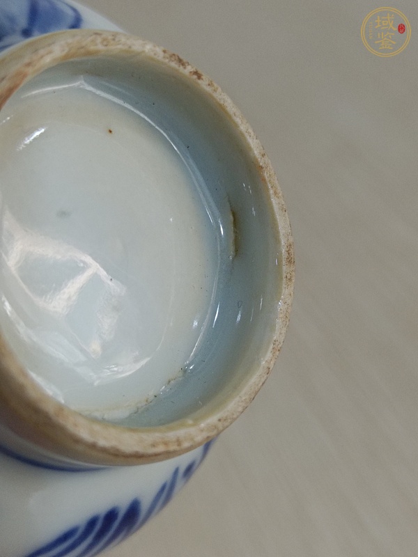 古玩陶瓷青花杯真品鑒賞圖