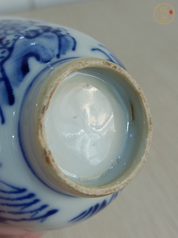 古玩陶瓷青花杯真品鑒賞圖