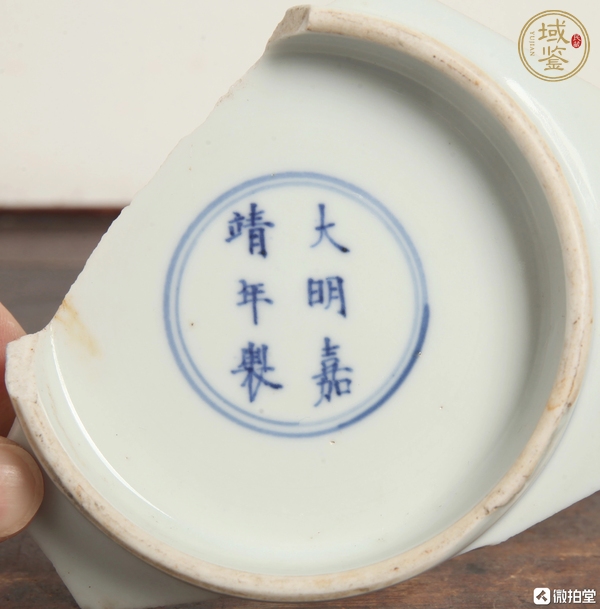 古玩陶瓷斗彩標本真品鑒賞圖