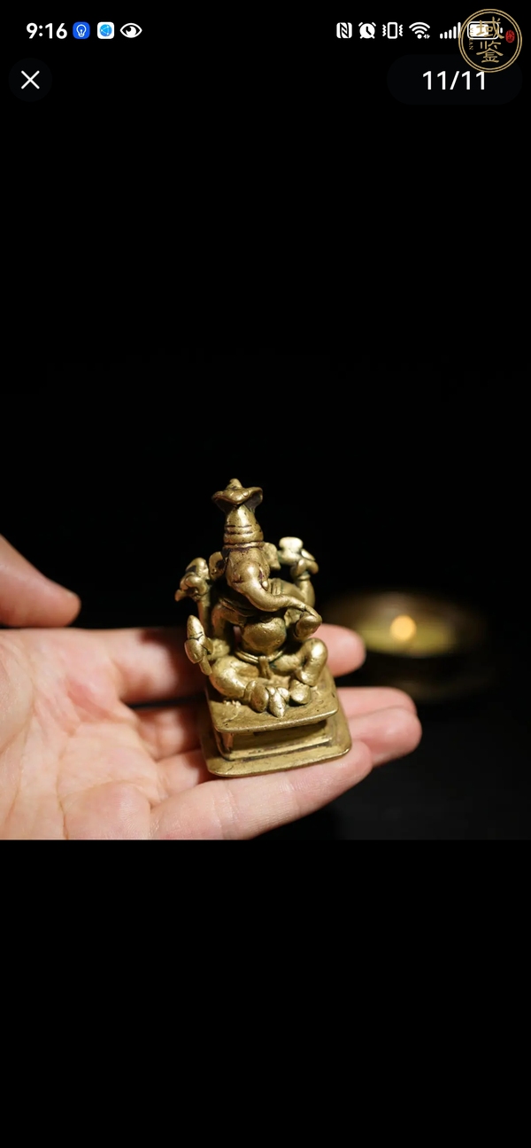 古玩銅器造像真品鑒賞圖
