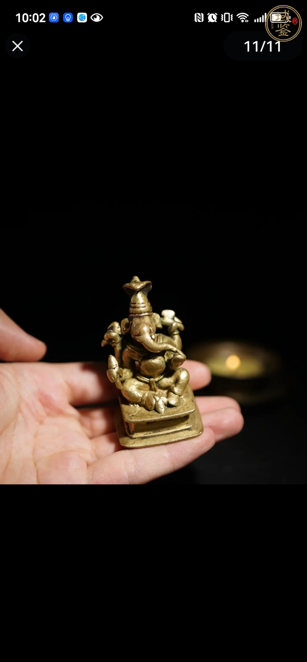 古玩銅器造像真品鑒賞圖